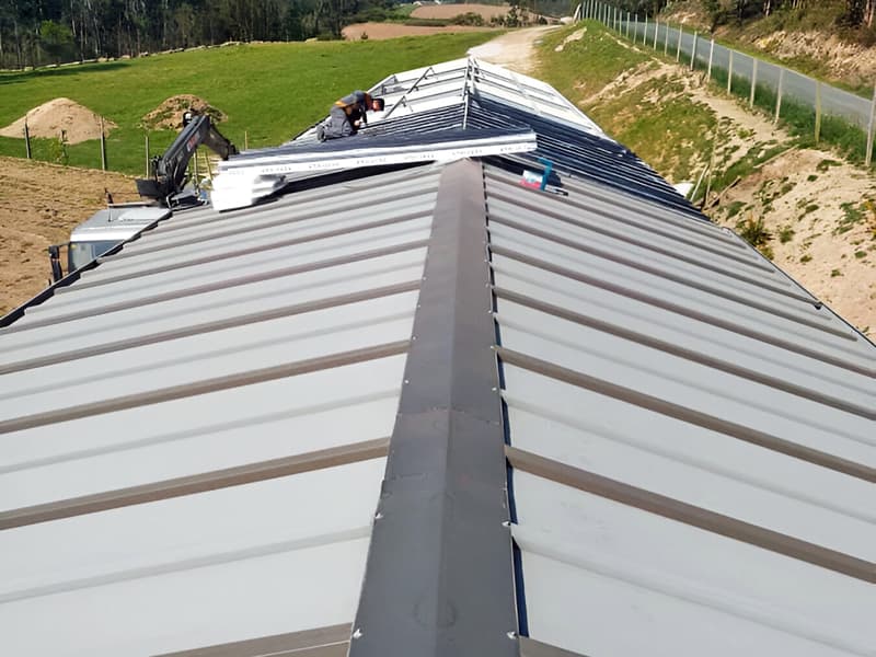 Estructuras metálicas en O Valadouro